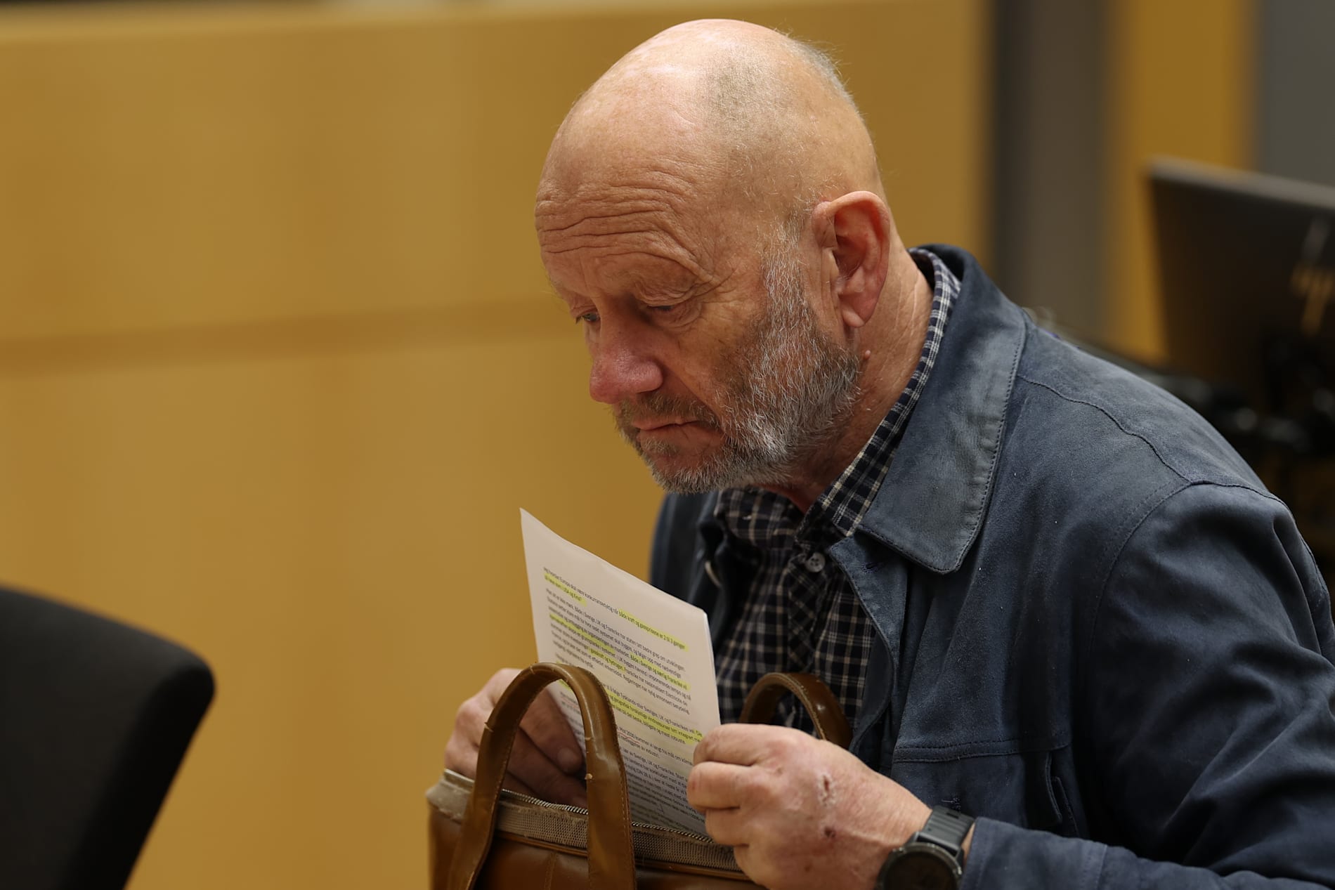 Stein Lier-Hansen i retten