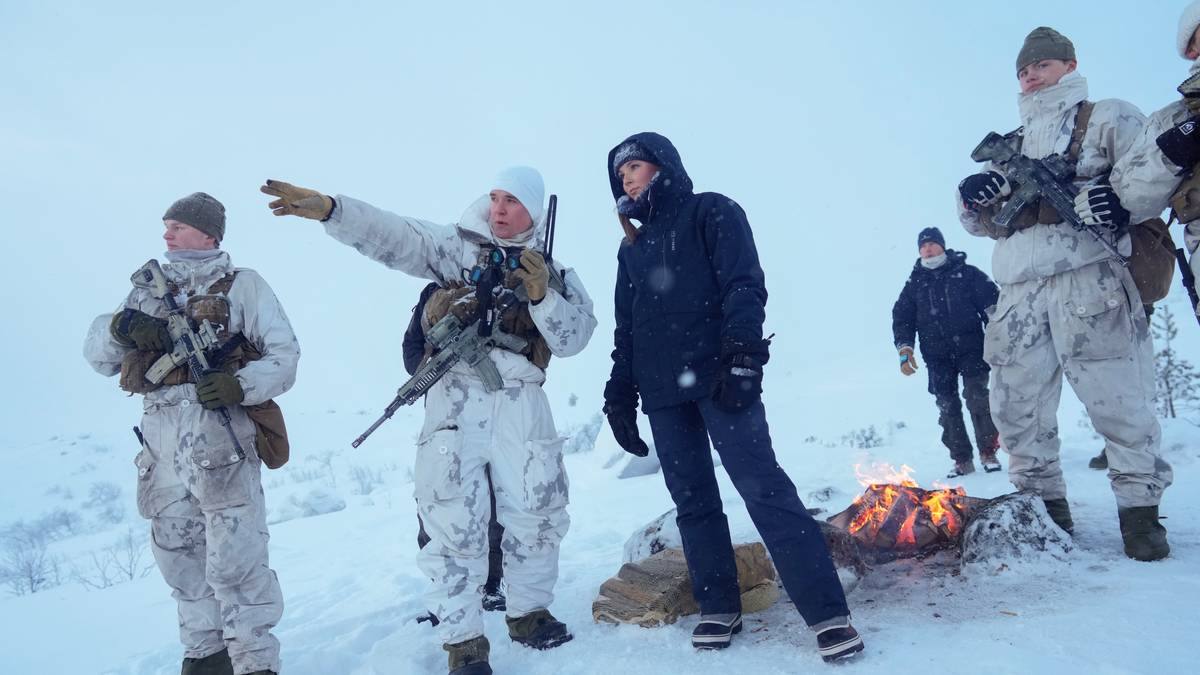 Her er prinsesse Ingrid Alexandra ved grensen til Russland: – Et tydelig signal