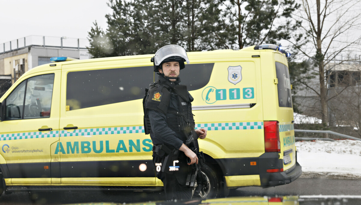 - Folk løp og skrek