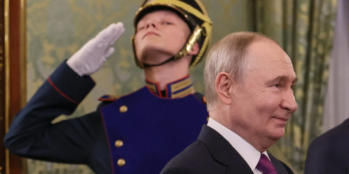 Putin får et fordreid bilde