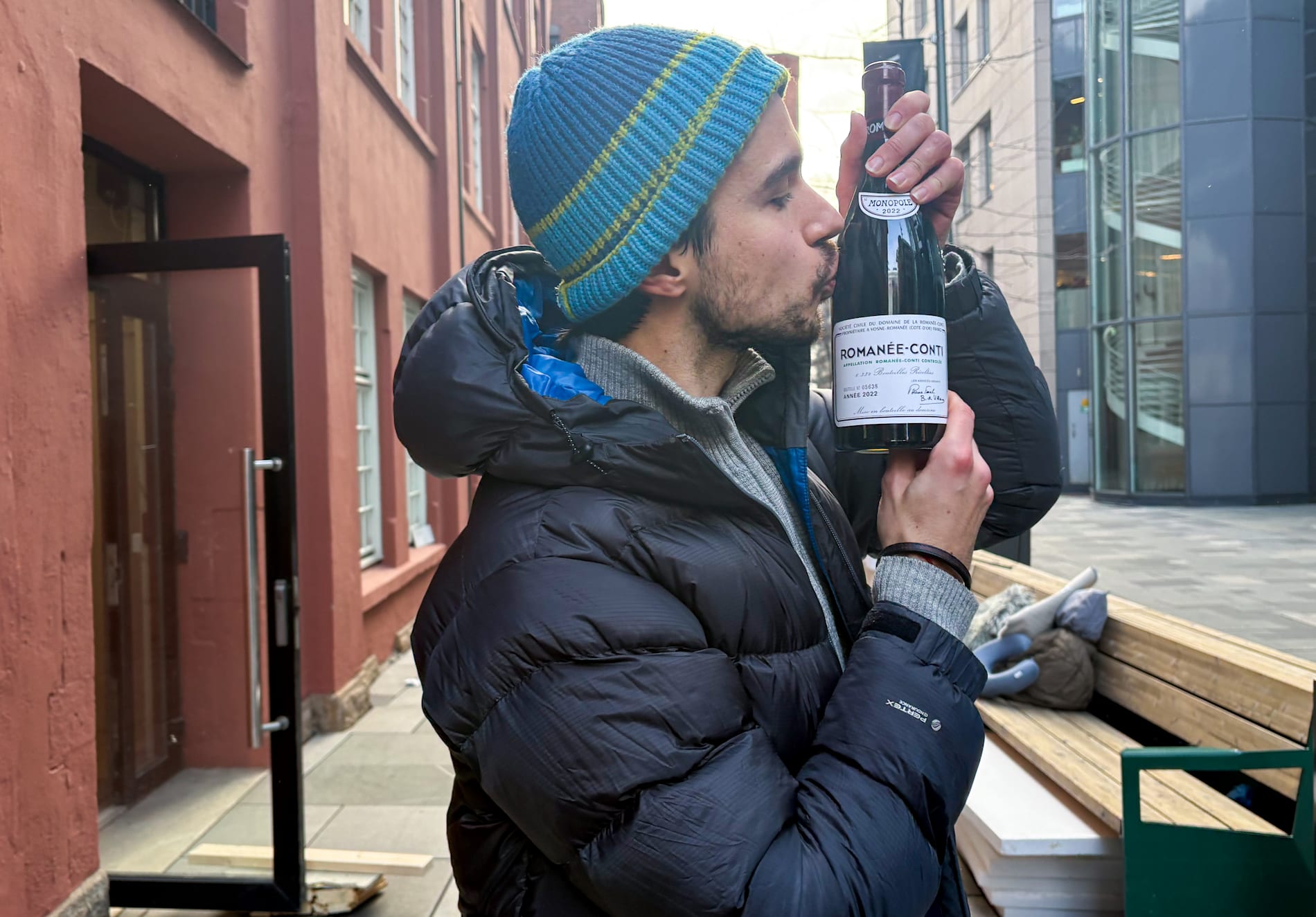 Kjøpte vinflaske til 90.000 kr