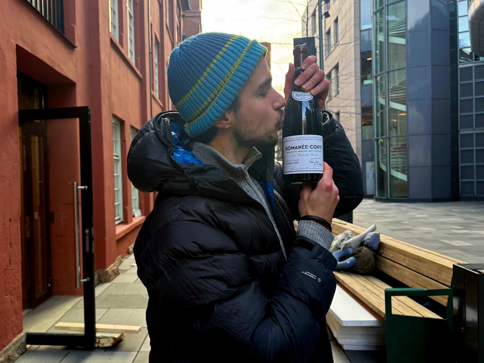 Kjøpte vinflaske til 90.000 kroner