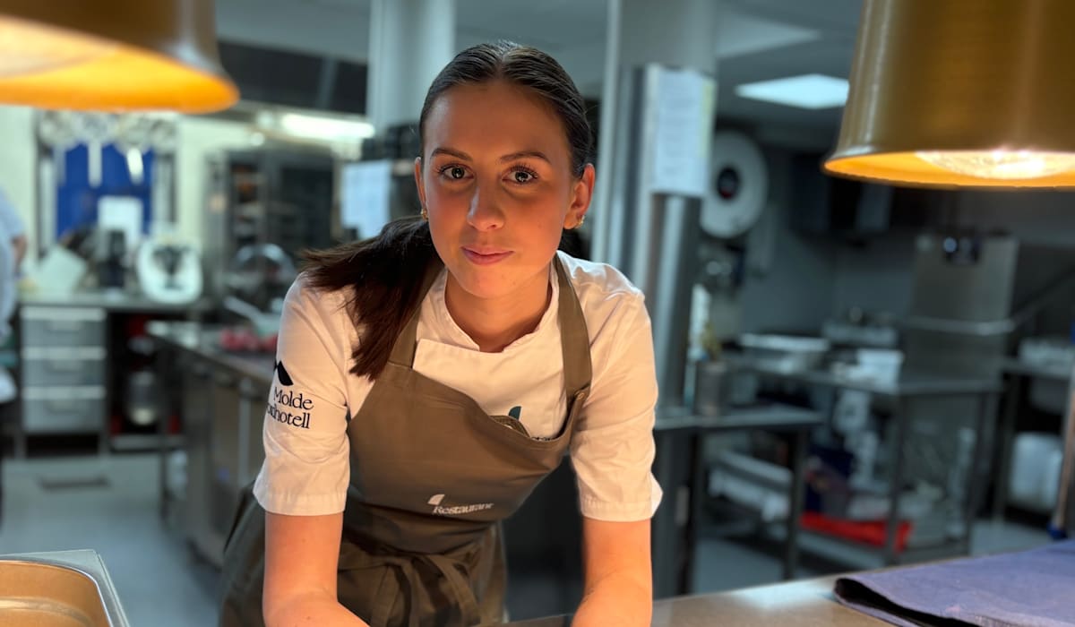 Aurora (19) fant motet på kjøkkenet – nå konkurrerer hun nasjonalt