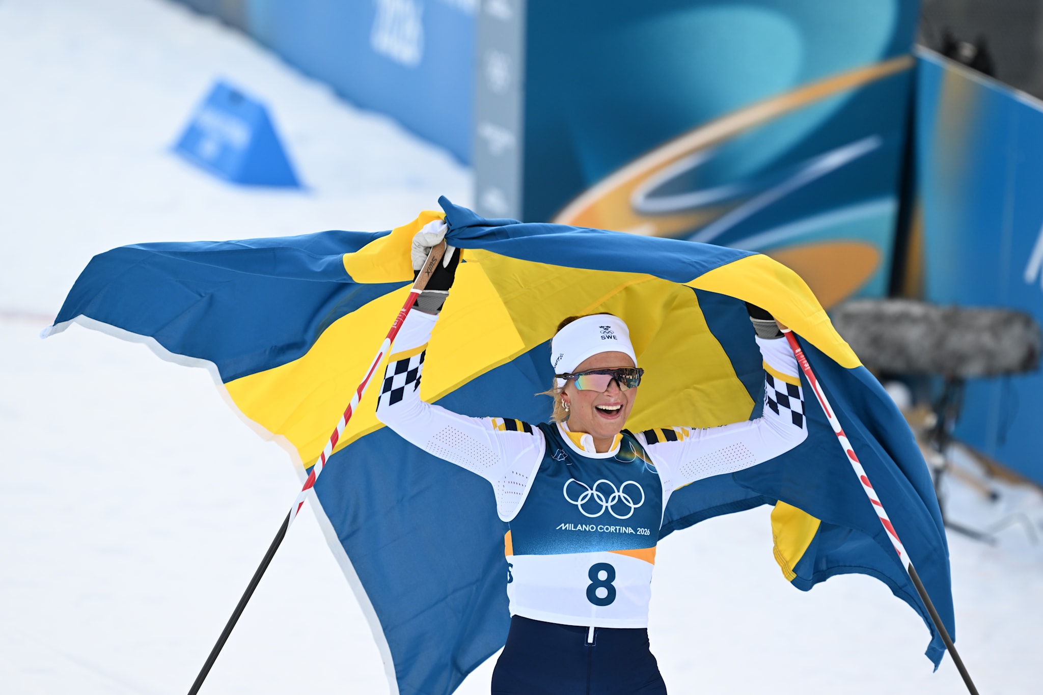 Svensk jubel – Weng tok Norges første medalje
