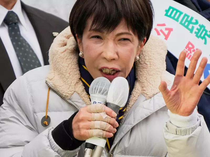 Storseier for statsminister Takaichi i Japan – går mot rent flertall