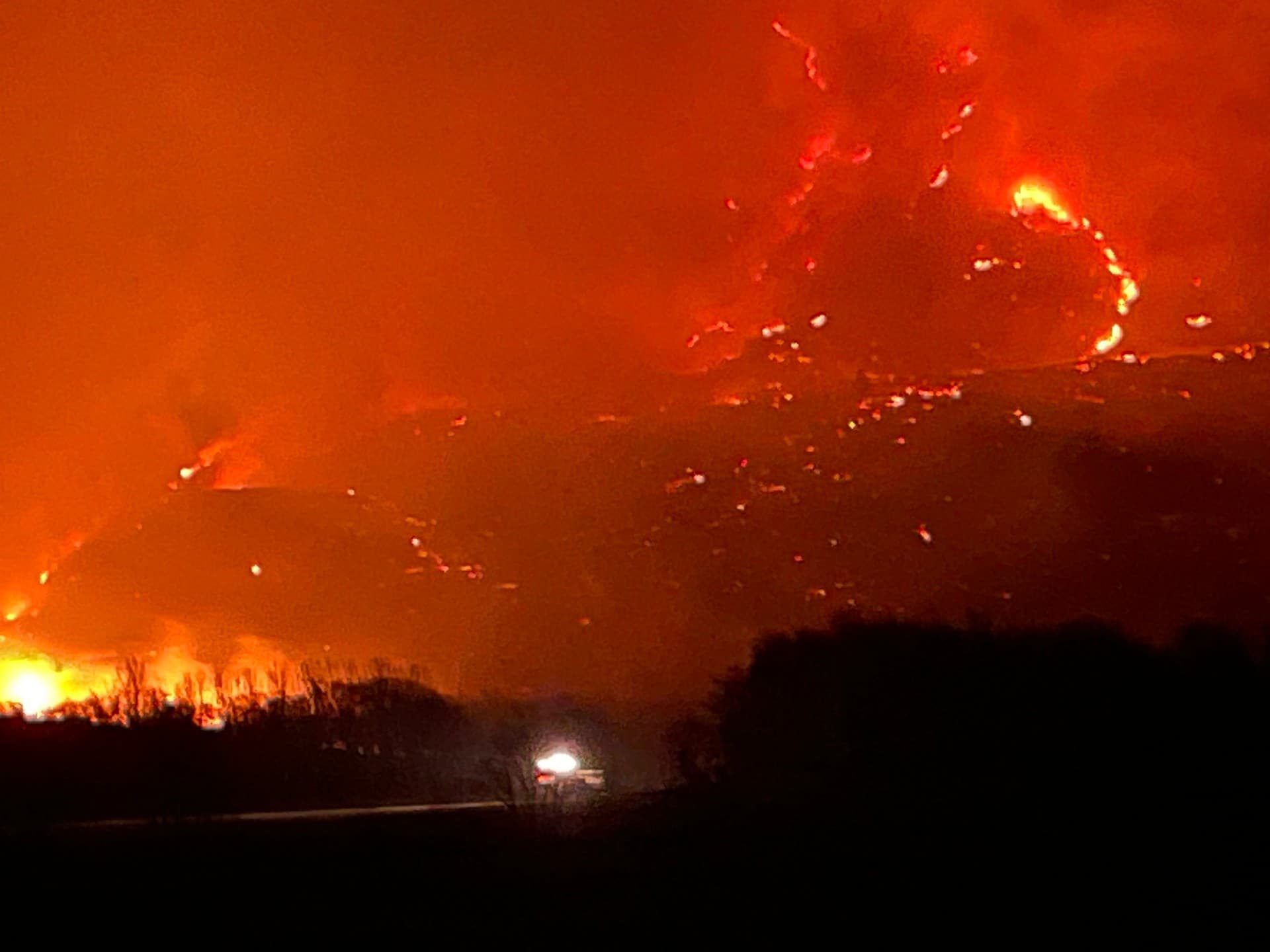 Se pressekonferansen etter terrengbrannen i Ørland