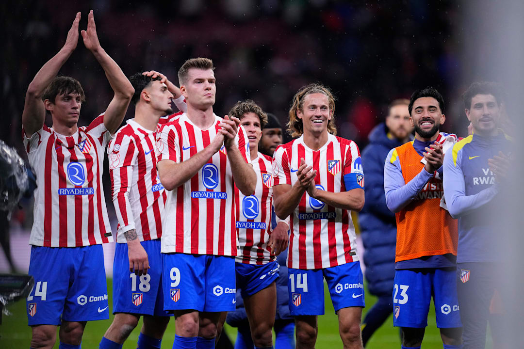 Atlético Madrid herjet med Barcelona
