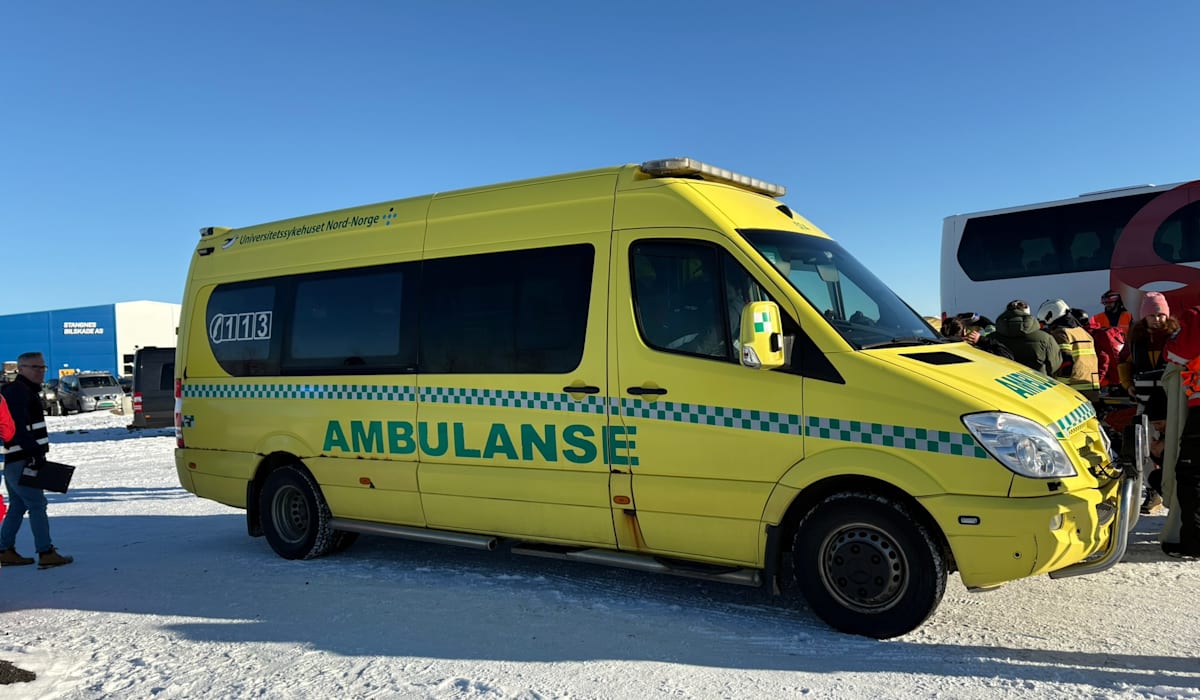 Blålysøvelse i folkeparken