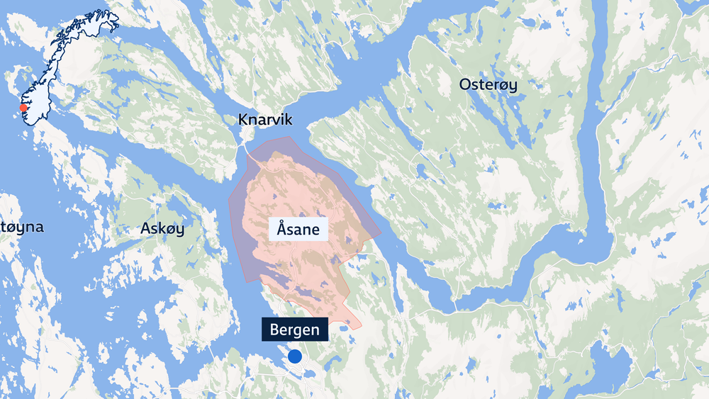 Person skyt mot politiet i Bergen nord