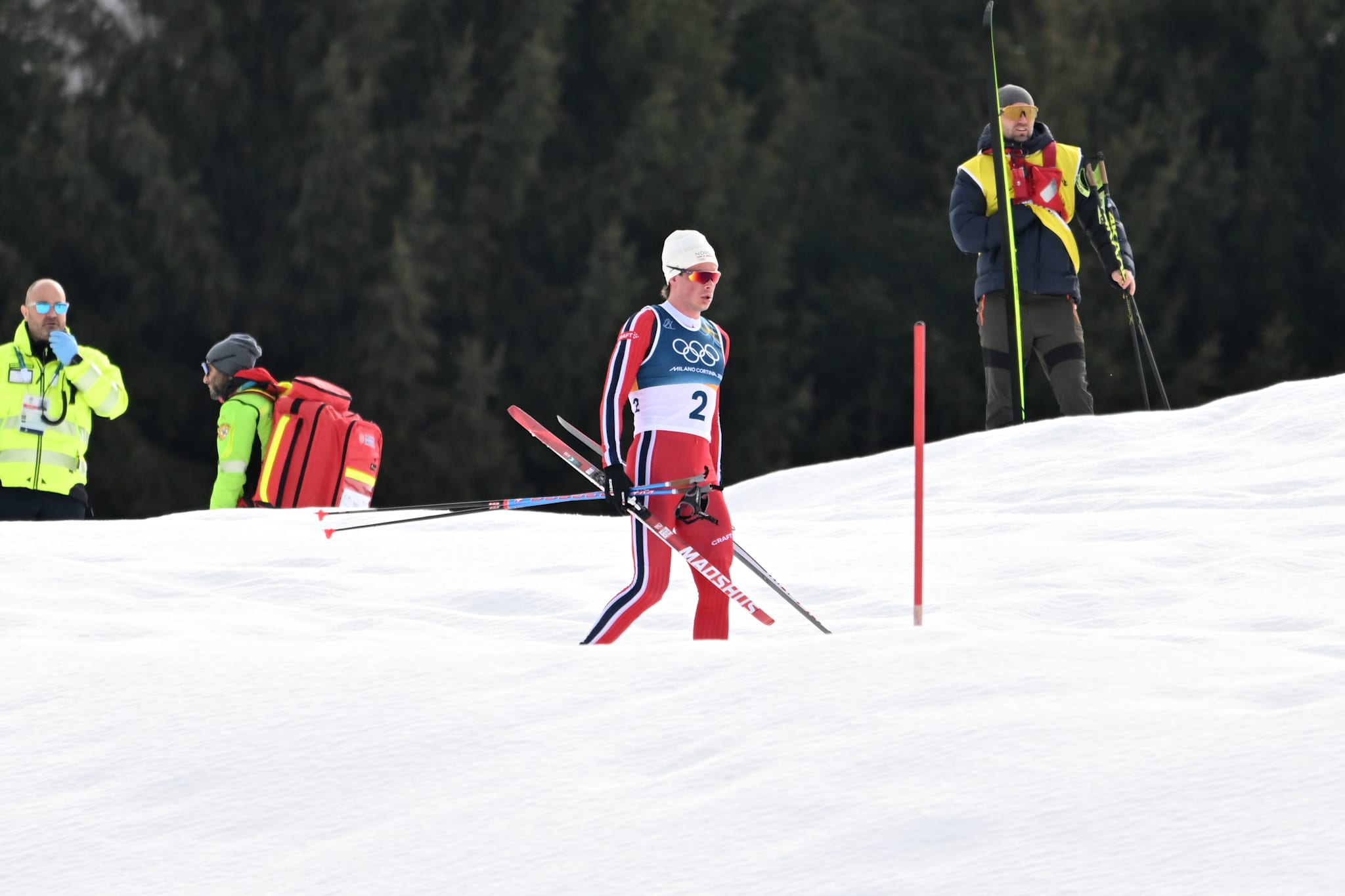Drama på femmila da Amundsen og Niskanen brøt: - Jeg fikk ikke puste