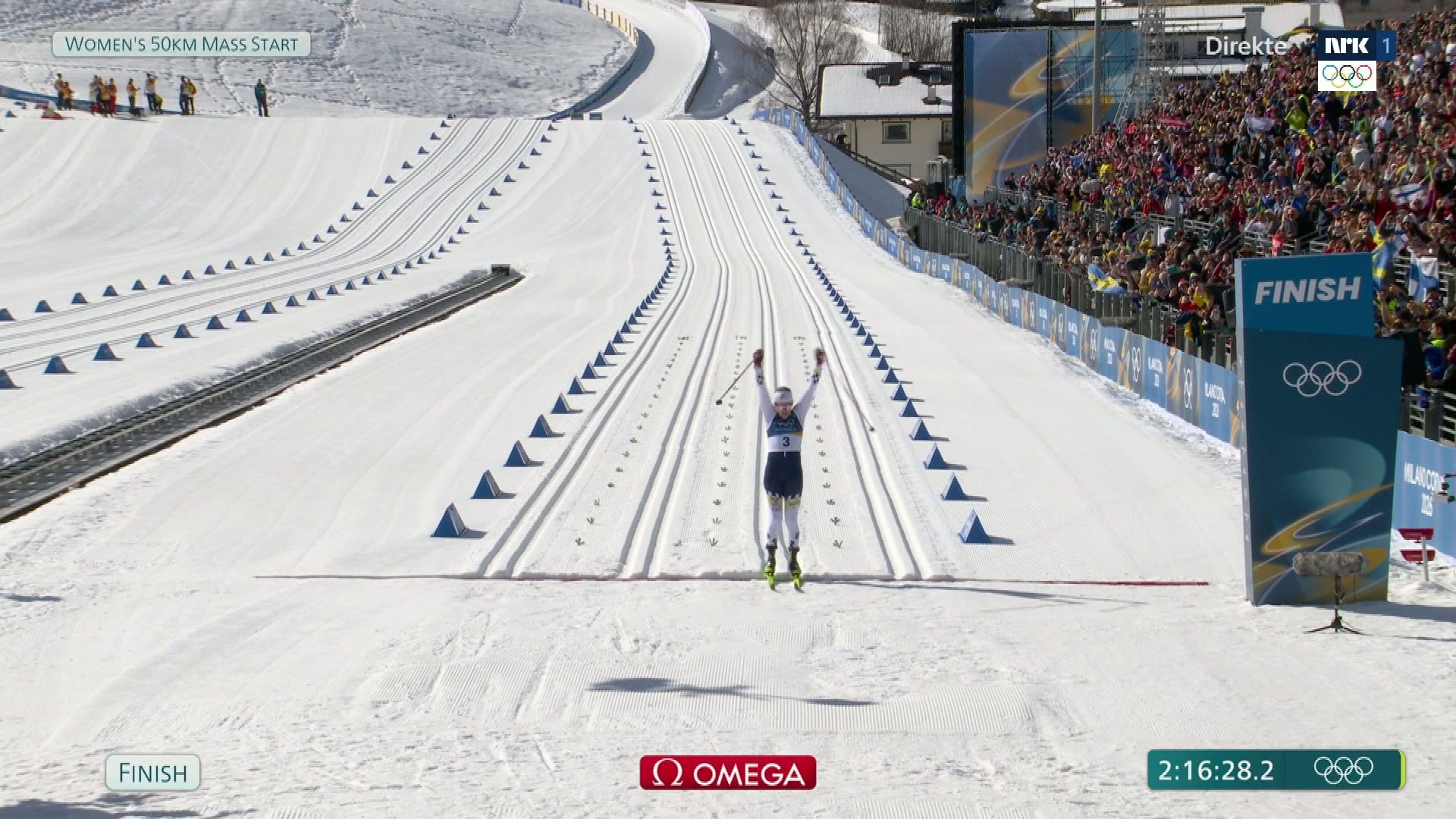 Andersson smadret konkurrentene – Heidi Weng tok OL-sølv