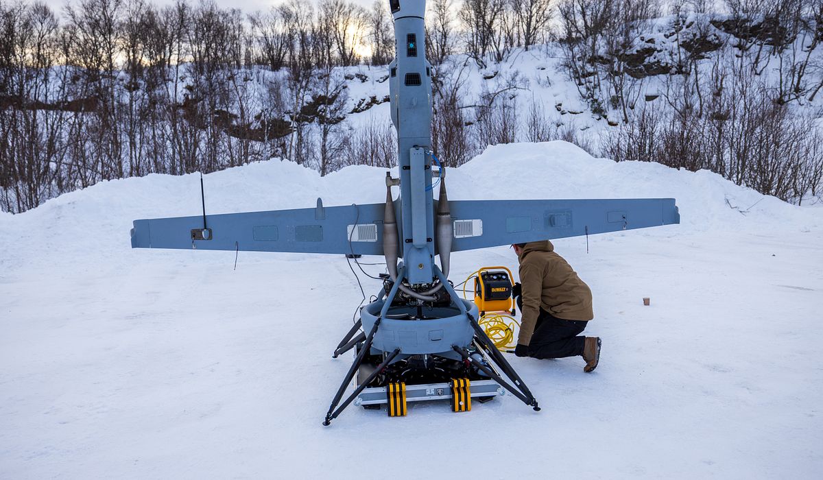 Droneaktiviteten over Harstad: – Vi må utvikle teknologien sammen