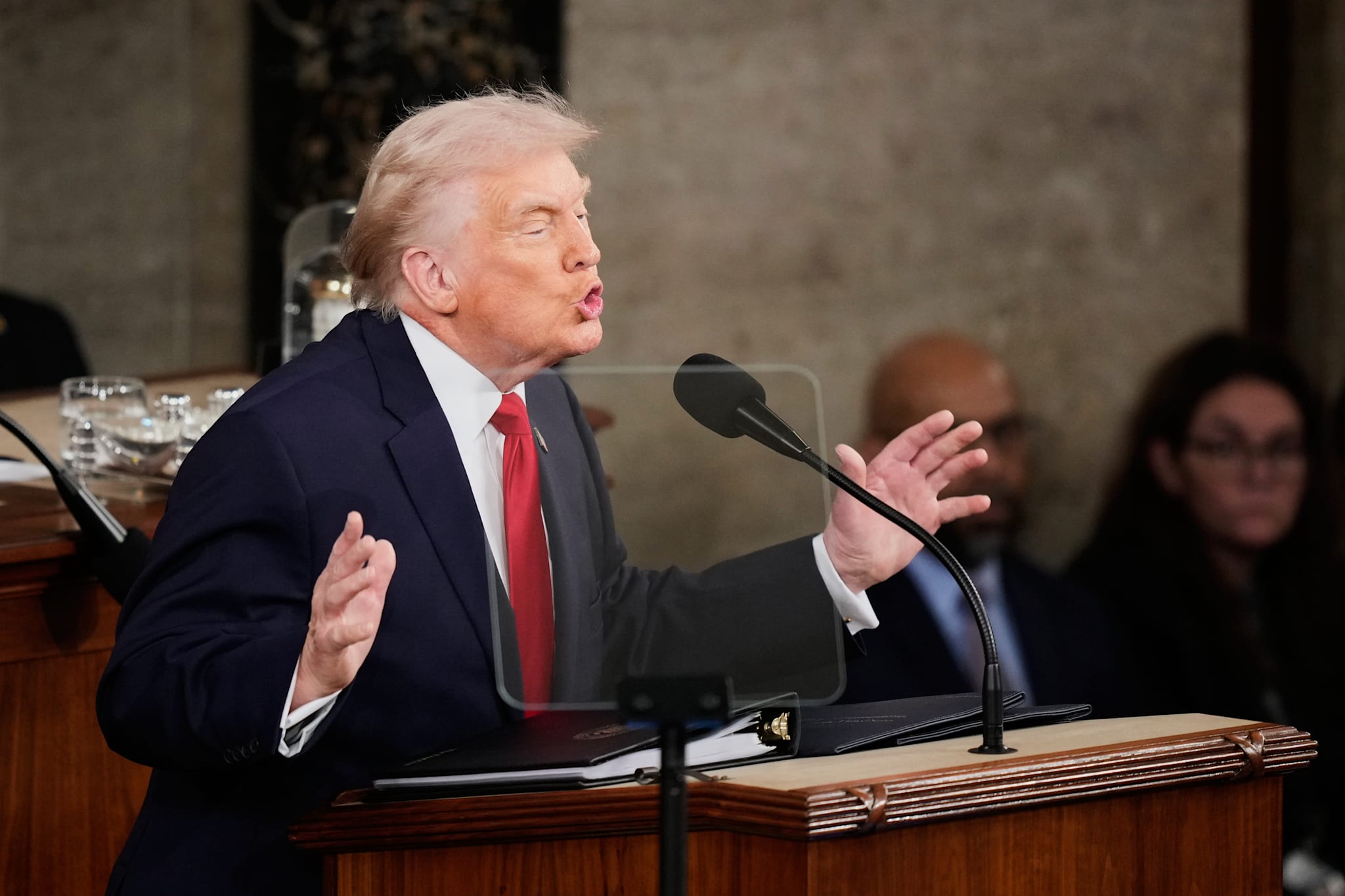 Trump talte om «tidenes snuoperasjon». - Frakoblet virkeligheten.