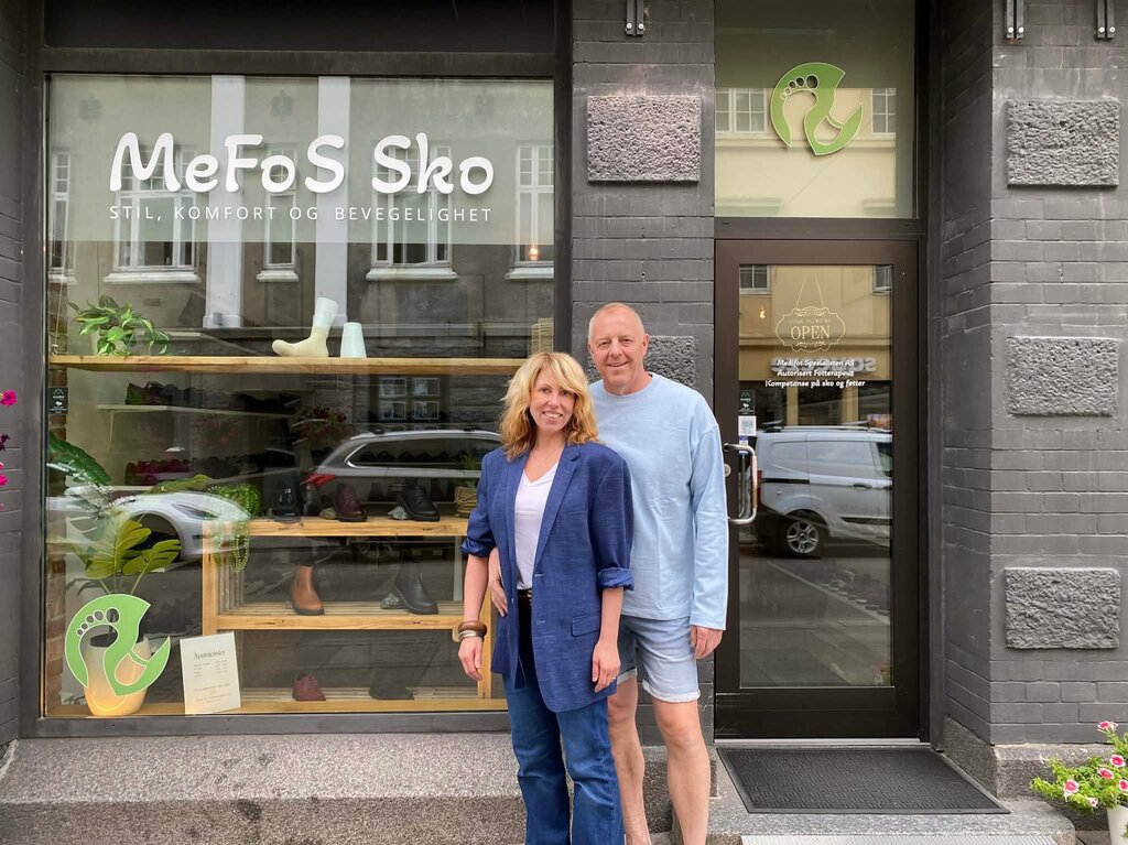 Cecilie og Frode avvikler driften