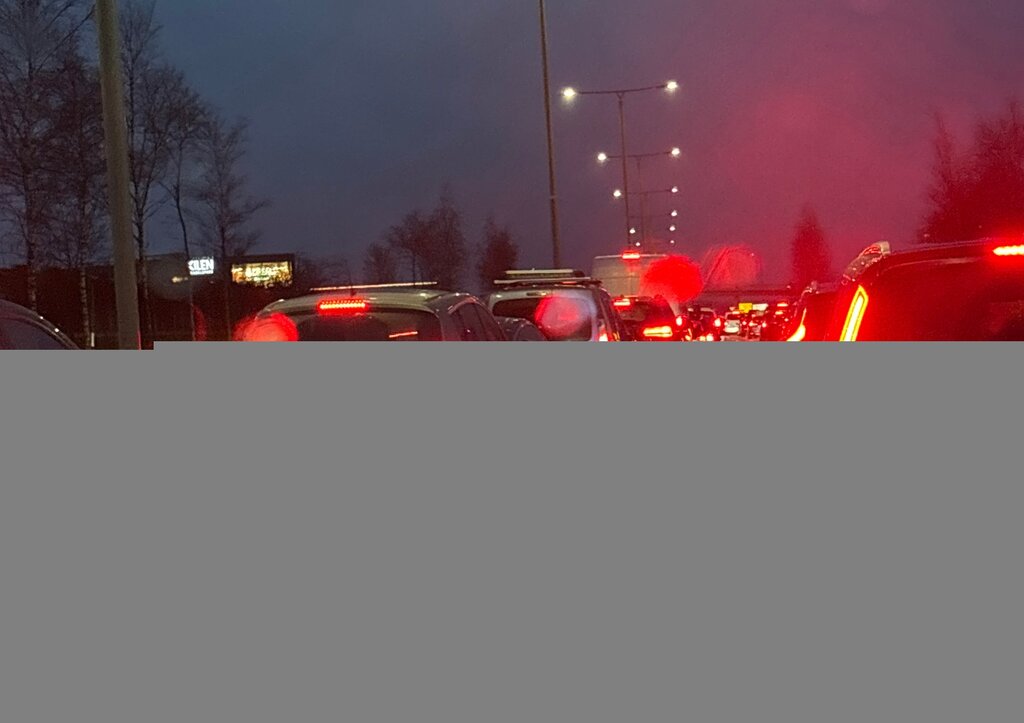 Frodeåstunnelen stengt – lange køer i Tønsberg