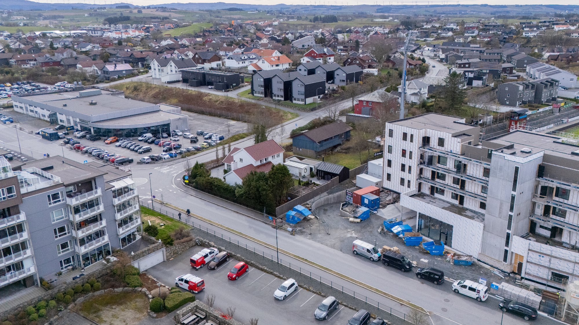 Motstanden mot nye blokker kom tilbake då kommunen forsøkte å endra adressa til naboane
