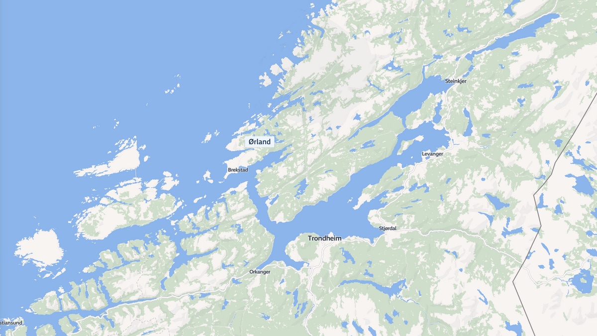 Ammoniakklekkasje på Ørland – rundt 100 personer evakuert