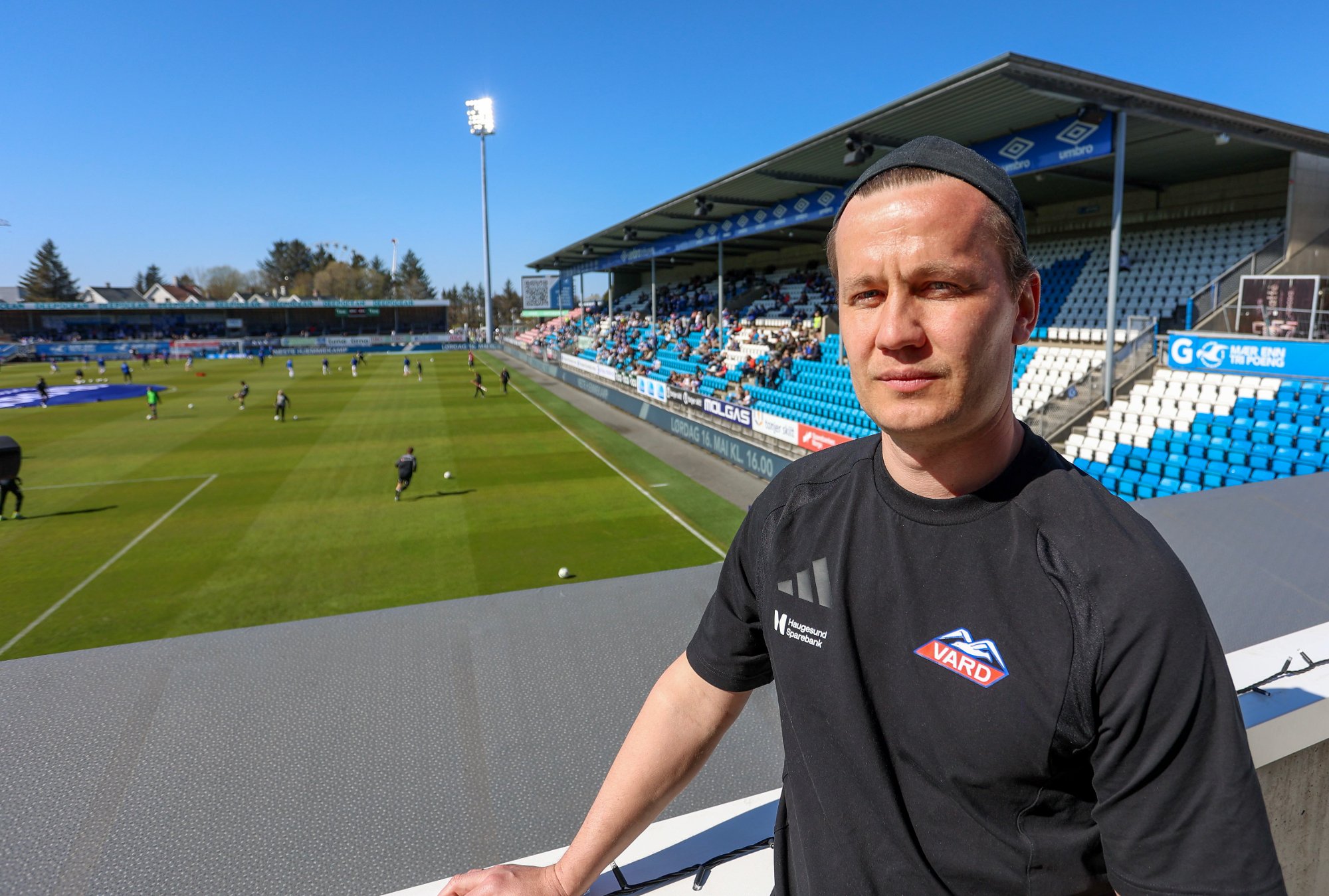 Hadde panoramautsikt til Flolids blytunge aften
