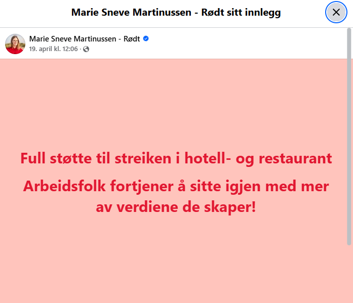Klassekampen arrangerer 1. mai-fest på utested uten tariffavtale 