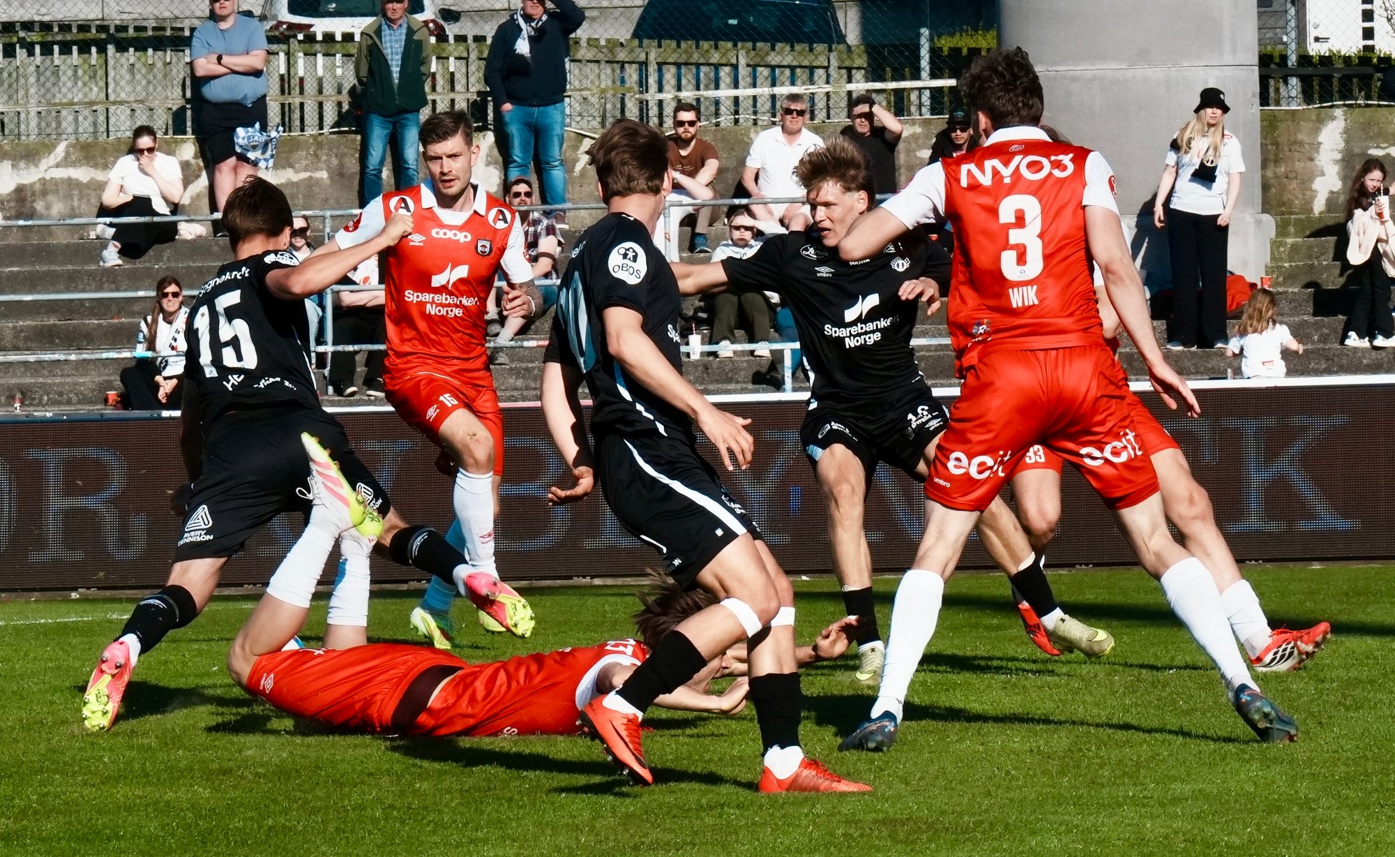 Bryne kollapset fullstendig