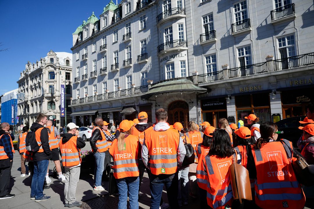Anklager Grand Hotel for massivt streikebryteri
