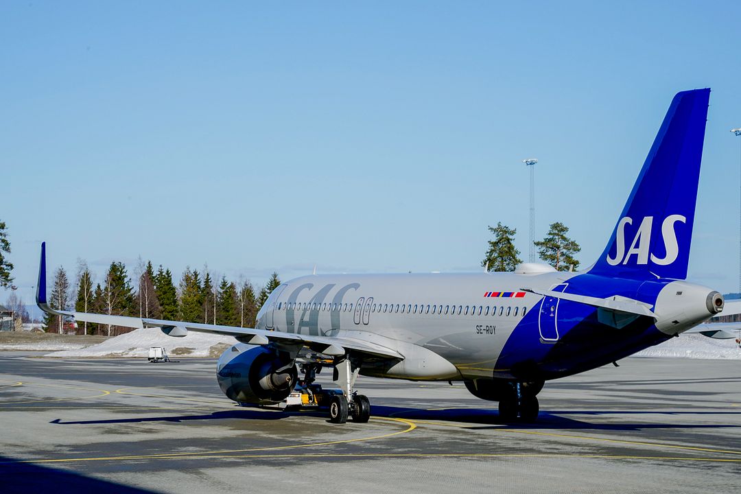 Bransjenettsted: SAS innstiller nær 1200 avganger