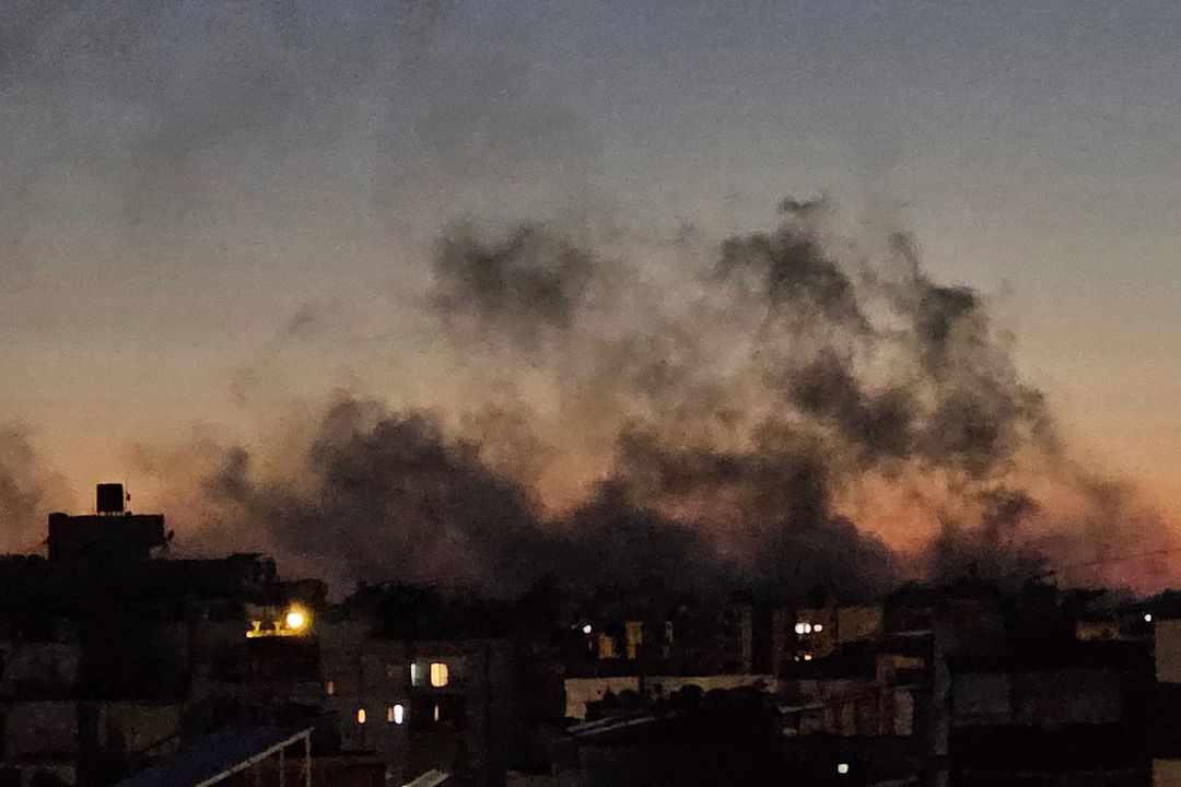 Israel med angrep mot Beirut