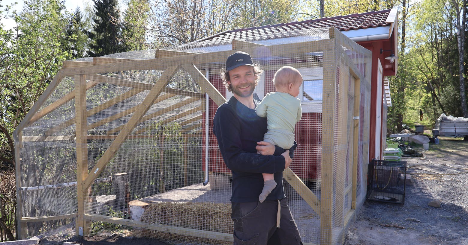 Fjærkledde beboere har flyttet inn
