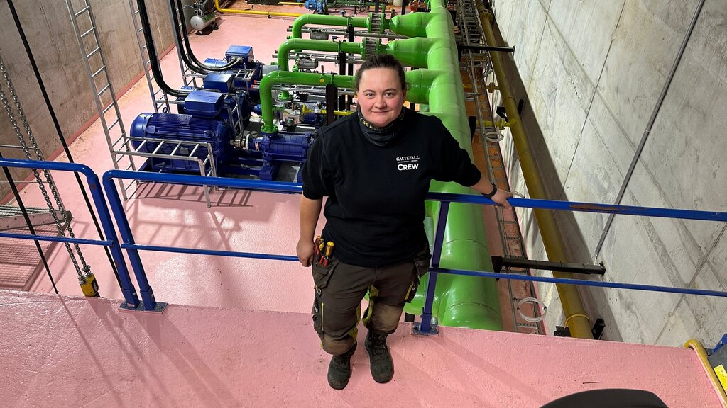 Ved optimale forhold kan Linn lage 3500 lastebillass med snø i døgnet