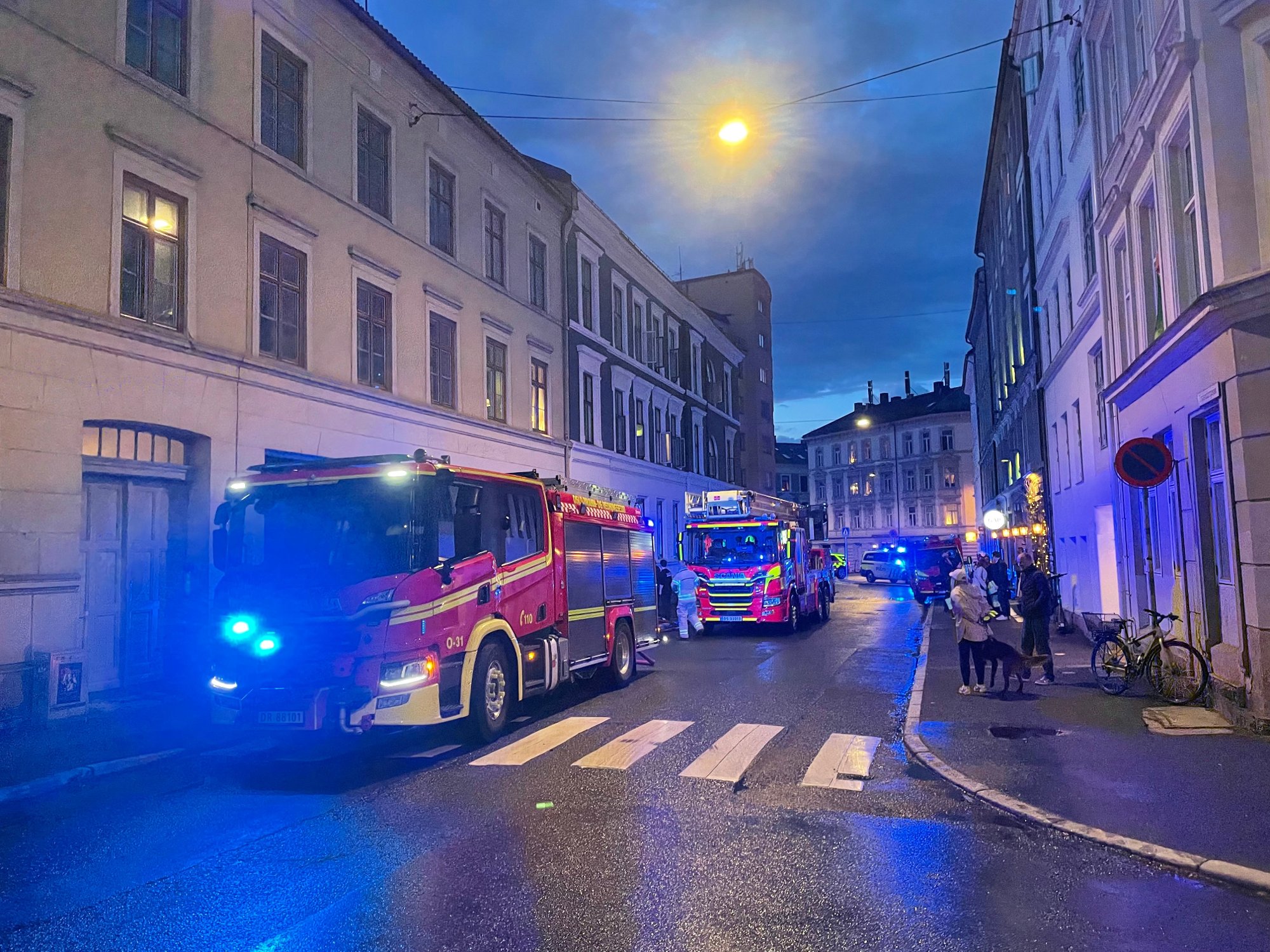 Brann i bolig på Fredensborg