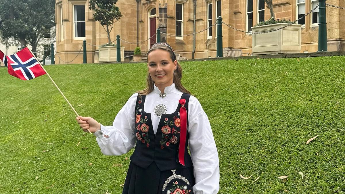 Prinsesse Ingrid Alexandra hilser hjem på 17. mai