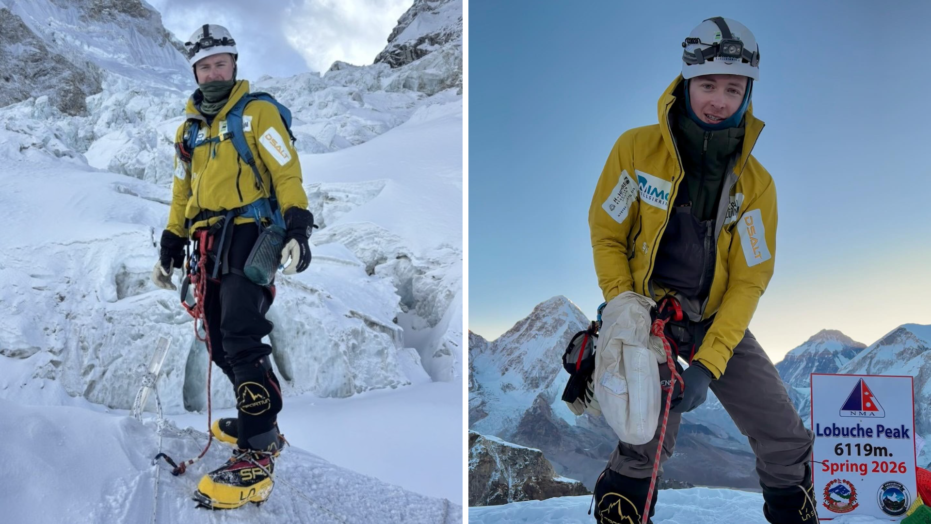Magnus (23) er den yngste nordmannen som har kome til toppen av Everest