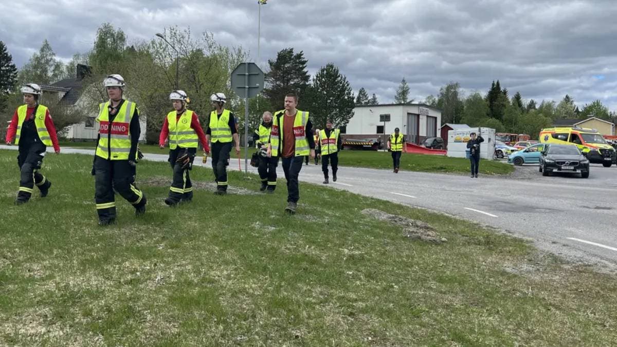 Savnet svensk toåring funnet i god behold etter 14 timer