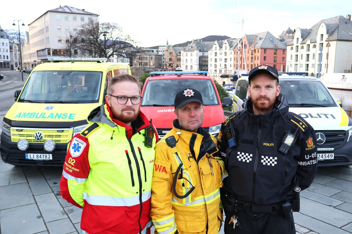 Bil sto stille i vegen på E39