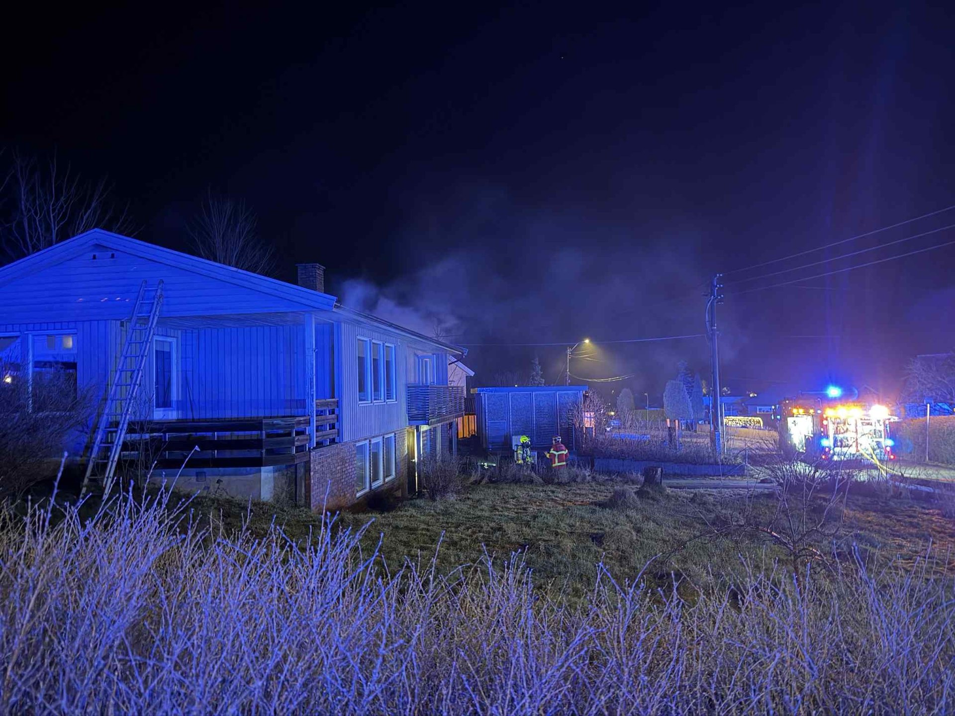 Brann i bolighus på Bjørnstad