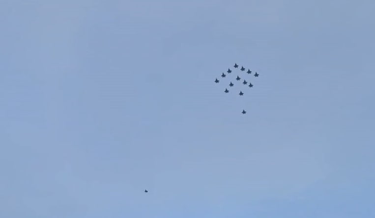 Fikk mange til å se opp fredag