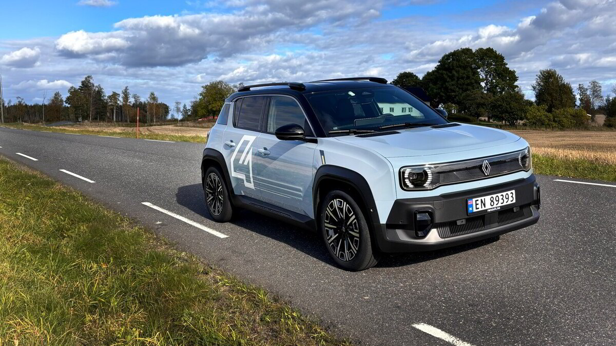 Biltest av Renault 4: Firer ikke på sjarmen