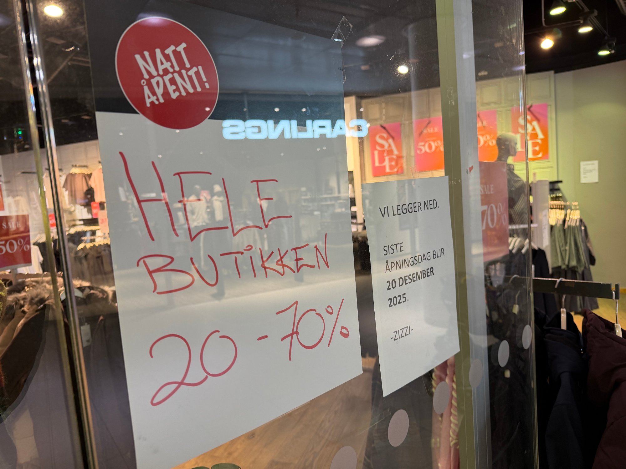 To butikker stenger dørene - ansatte mister jobben: – Veldig trist