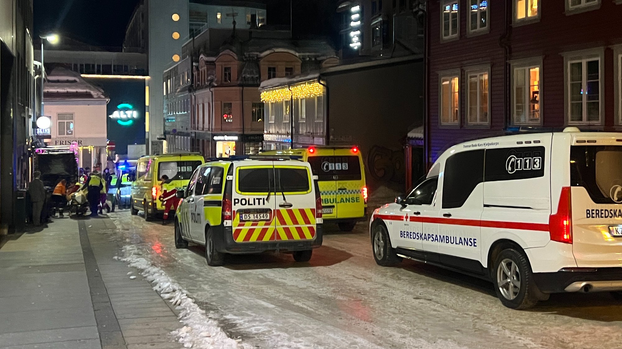 NÅ: Flere skadd i Tromsø