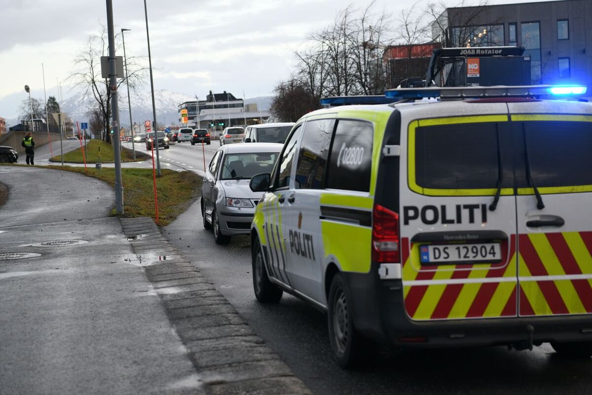 Kjørte av vegen og forsvant