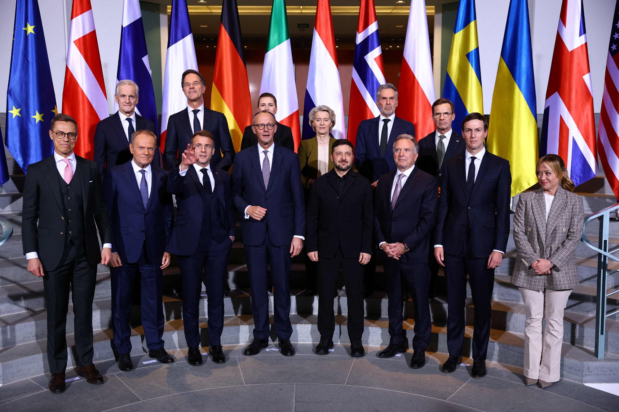 Enige om en multinasjonal styrke i Ukraina støttet av USA