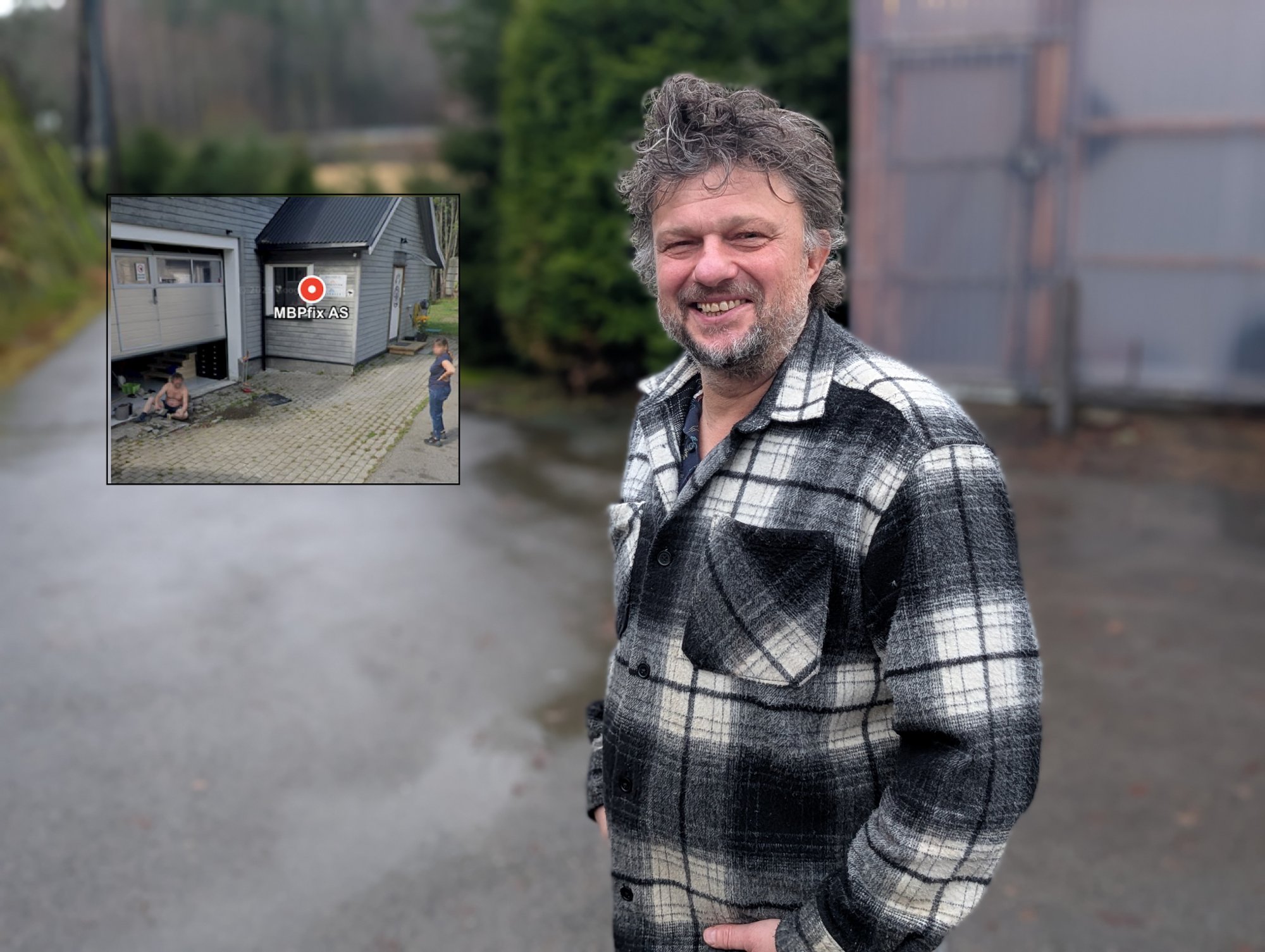 Satt halvnaken da han fikk kamerabilen til Google inn på tunet – kan ikke være lovlig