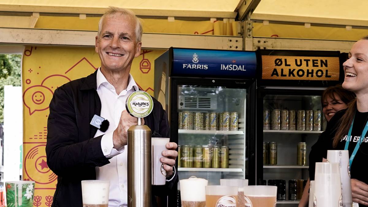 Støre om VM-skjenking: Du skal få drikke opp ølen