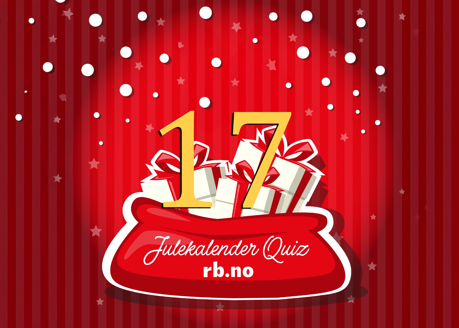 Prøv RBs julekalender-quiz: Luke 17