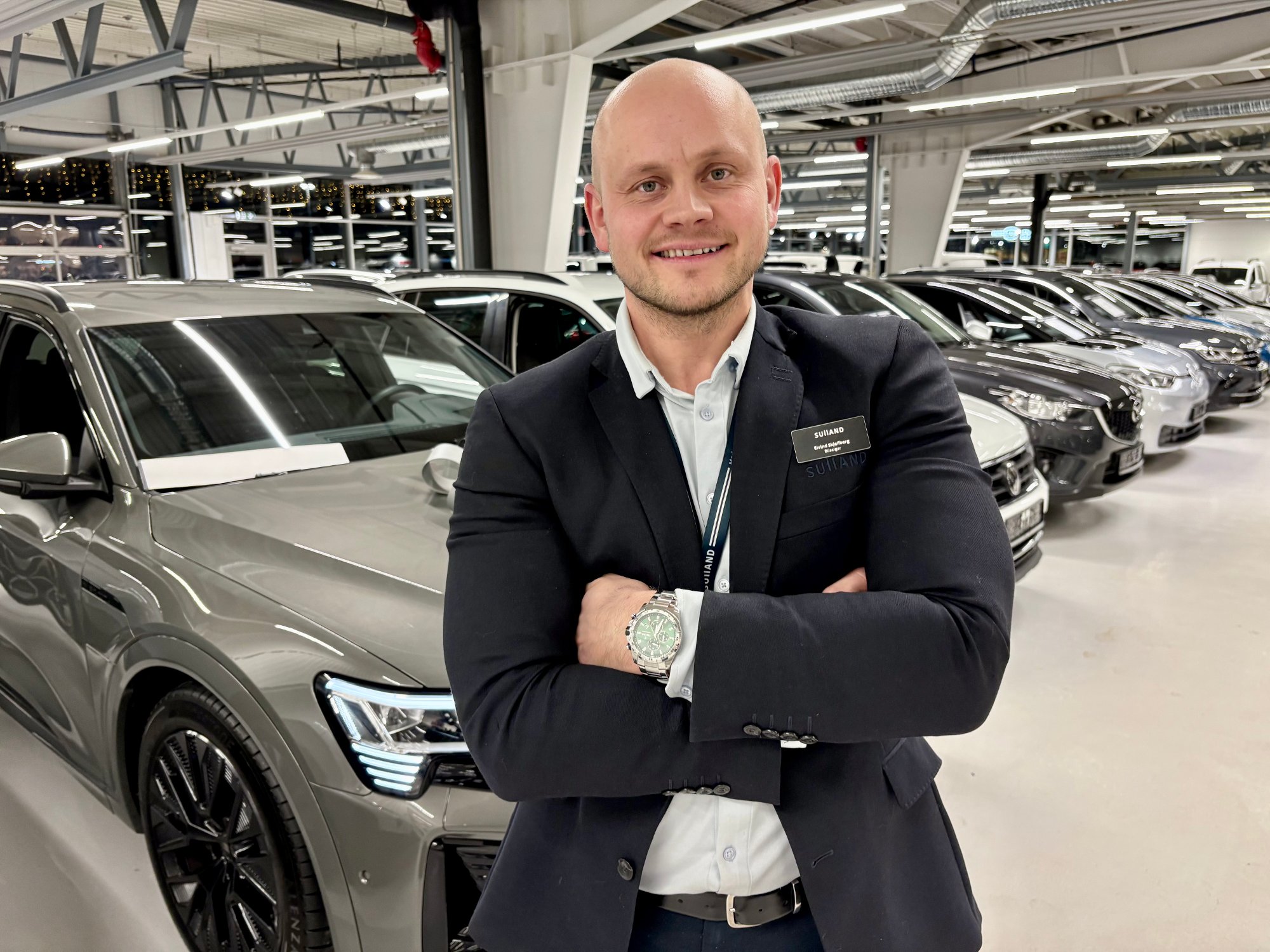 Eivind Skjellberg er en av Norges beste bilselgere.