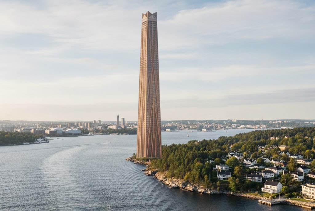 Foreslår høyhus på bryggen: – Det gir et beskjedent fotavtrykk