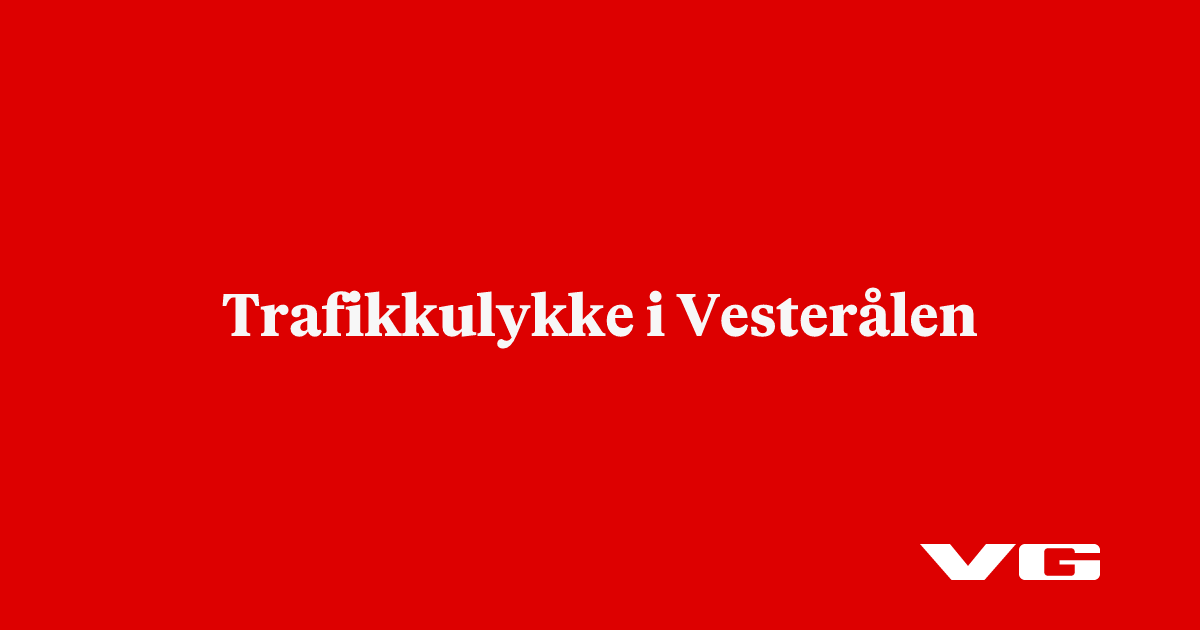 Trafikkulykke i Vesterålen 
