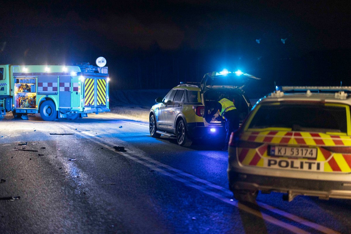 Mann omkom i ulykke på E16