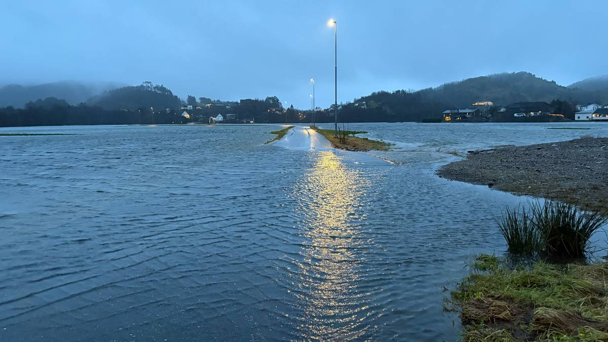 Vatnet har herja i Rogaland: No stig vassmassane att
