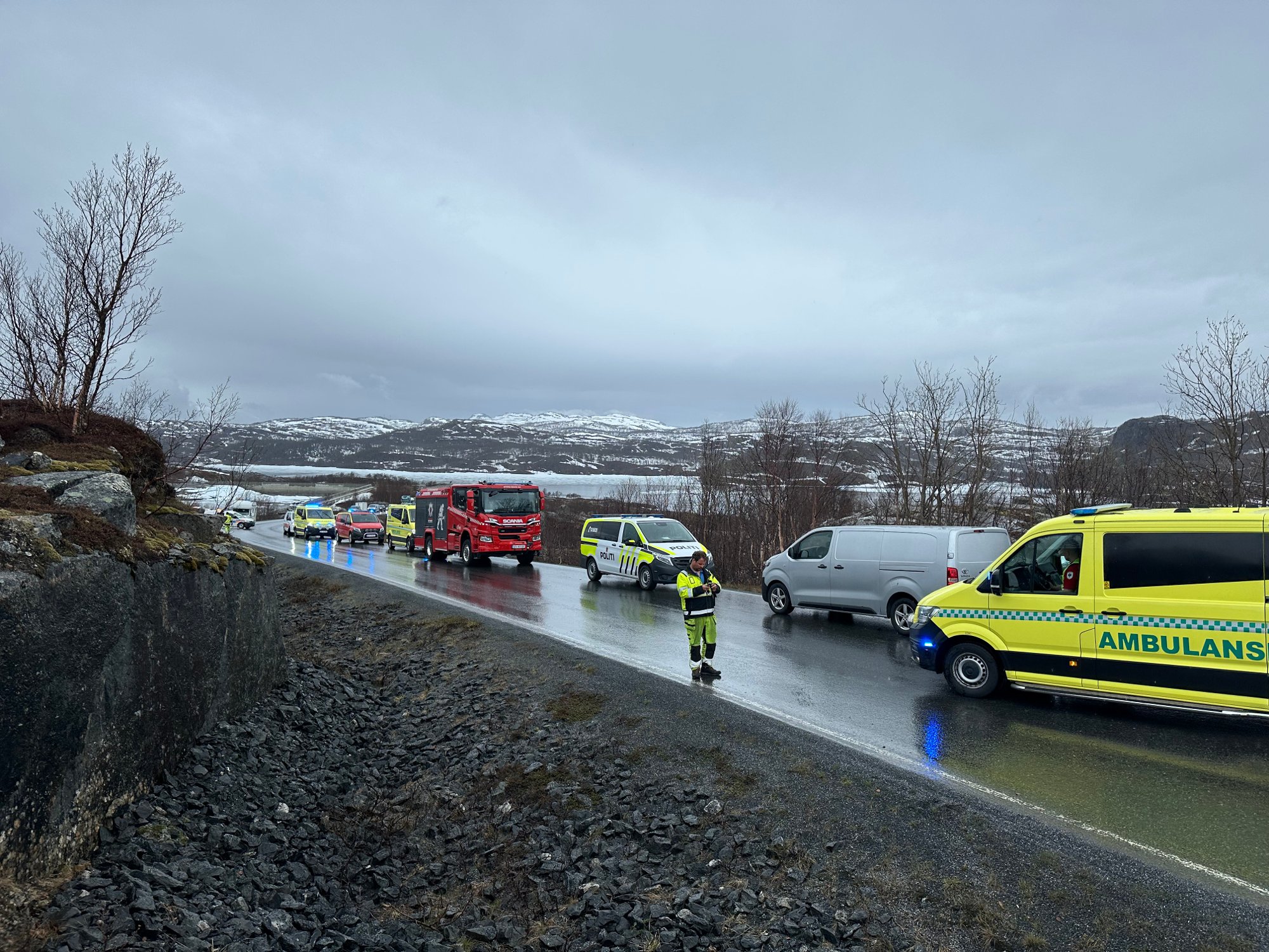 Dødsulykken på E10: Hastighet spredt på app